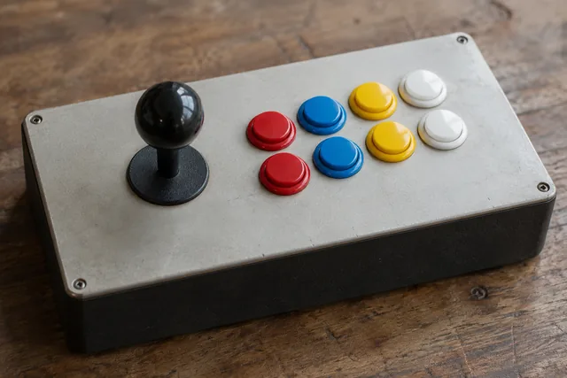 Máy trò chơi arcade — ảnh minh họa AI